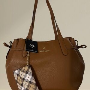 NANETTE LEPORE
Paulina Triple Compartment Satchel Bag In Nutshell